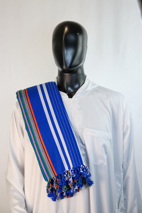 'Aden' Ocean Blue Scarf