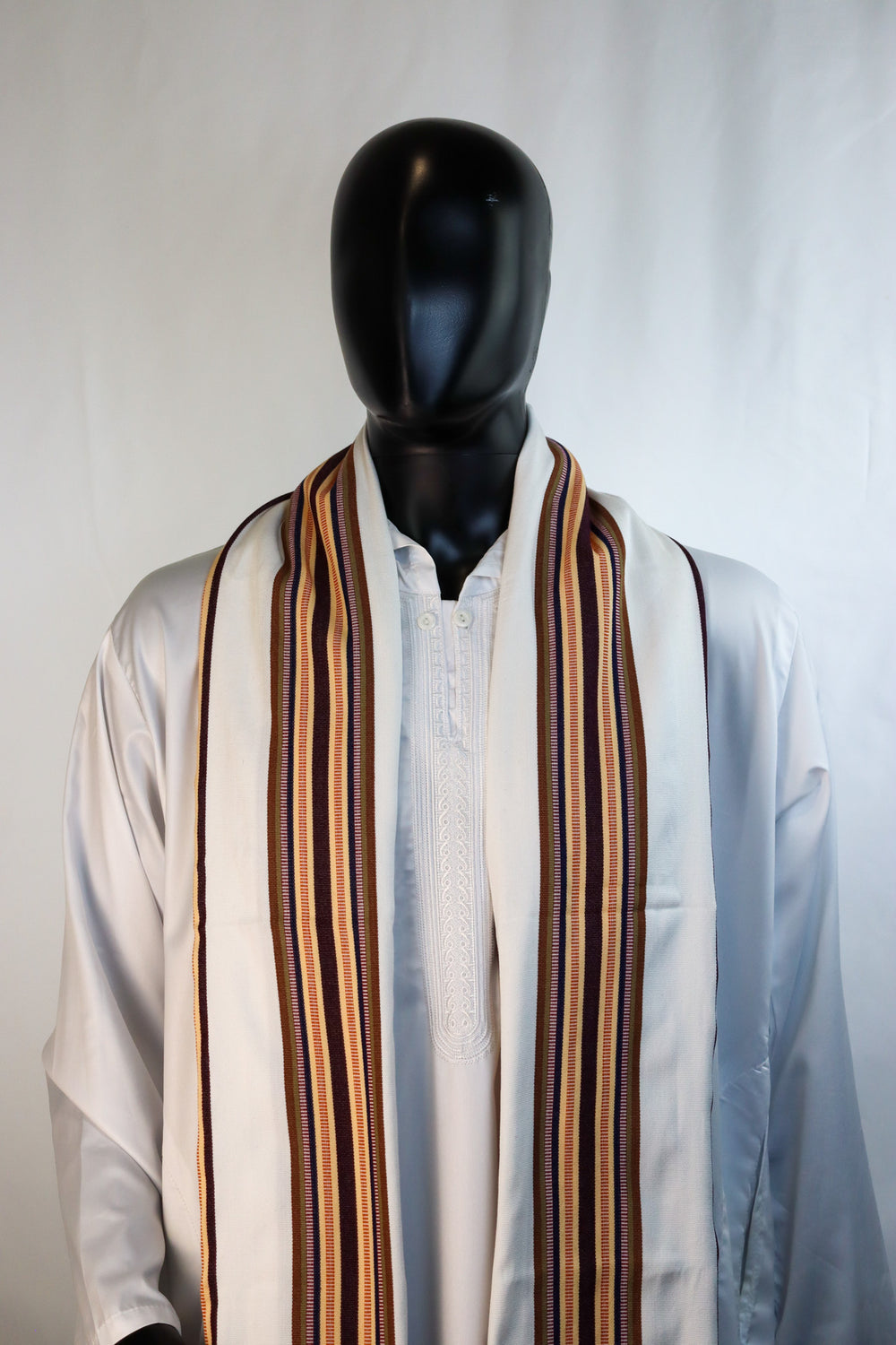 'Socotra' Dune White Scarf