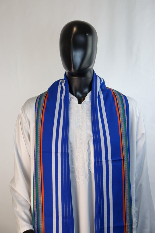 'Aden' Ocean Blue Scarf
