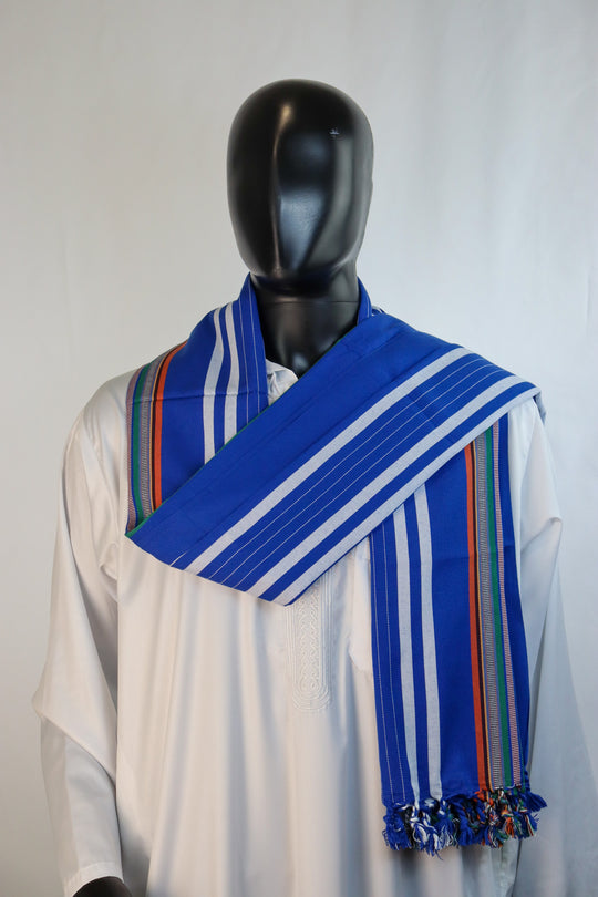 'Aden' Ocean Blue Scarf