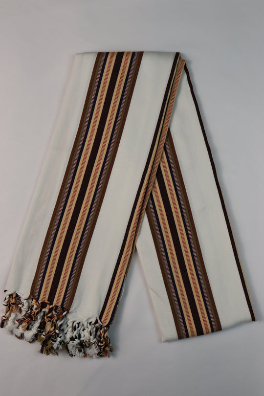 'Socotra' Dune White Scarf
