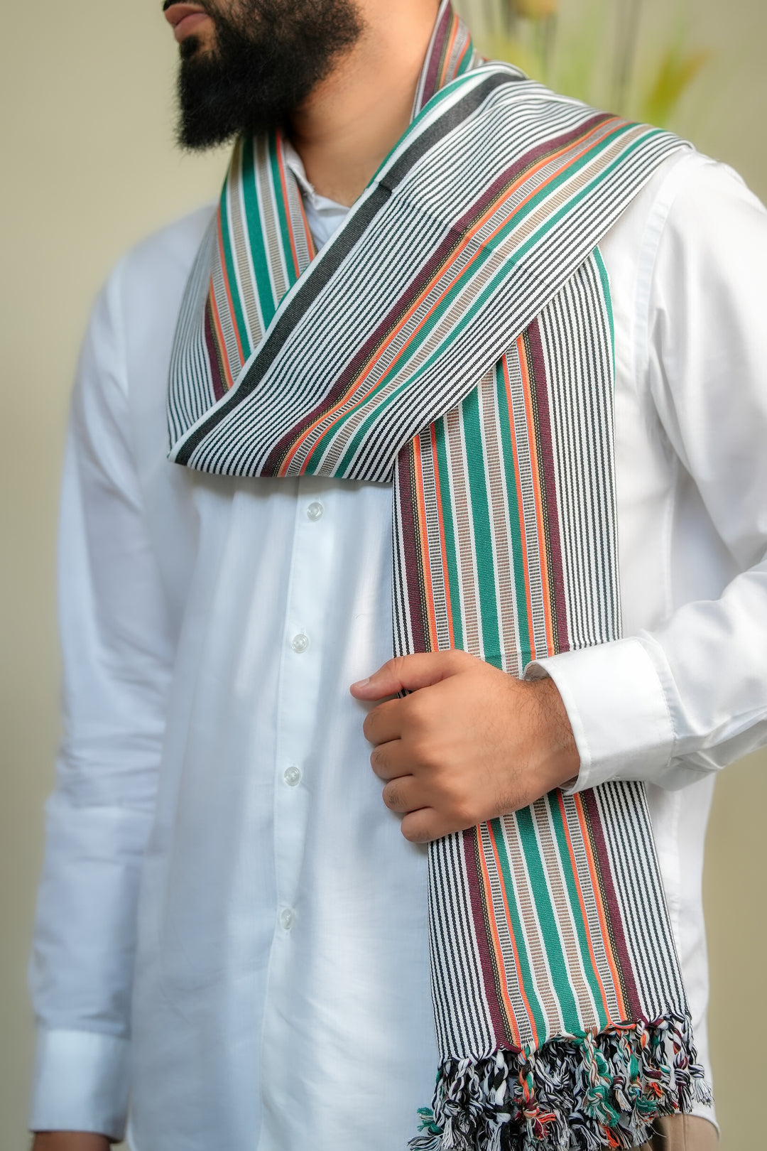 'Sarraj' Zebra Stripe