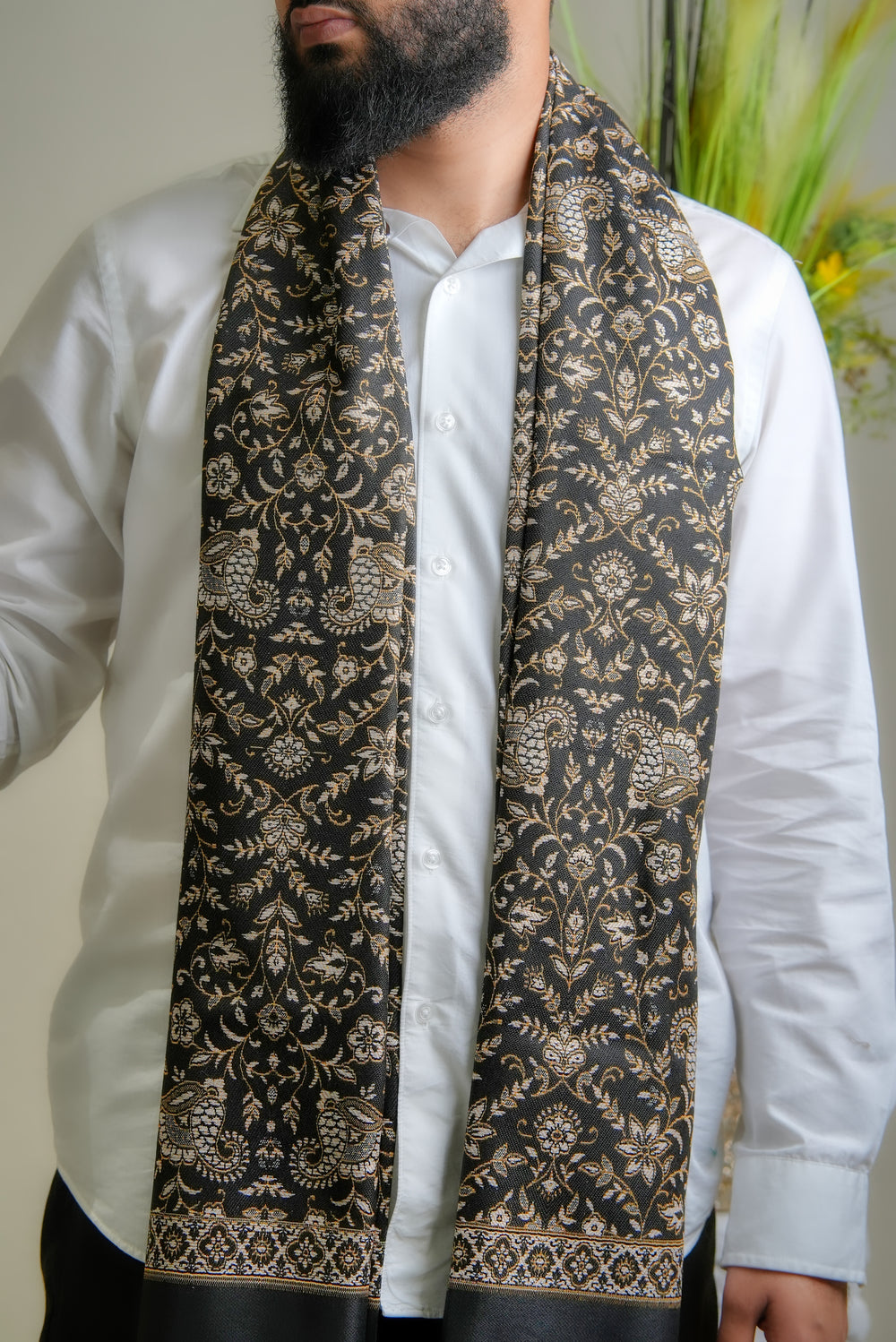 Black Floral Flower
