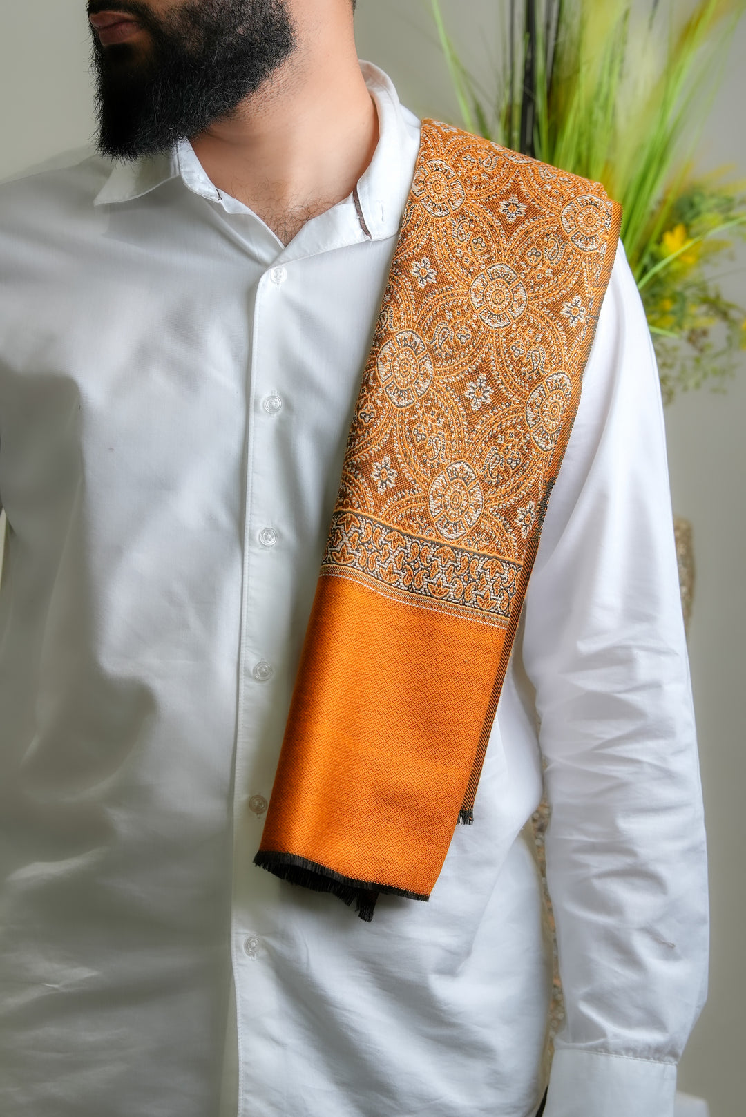 Orange Floral Flower