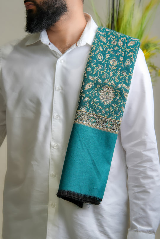 Teal Floral Flower