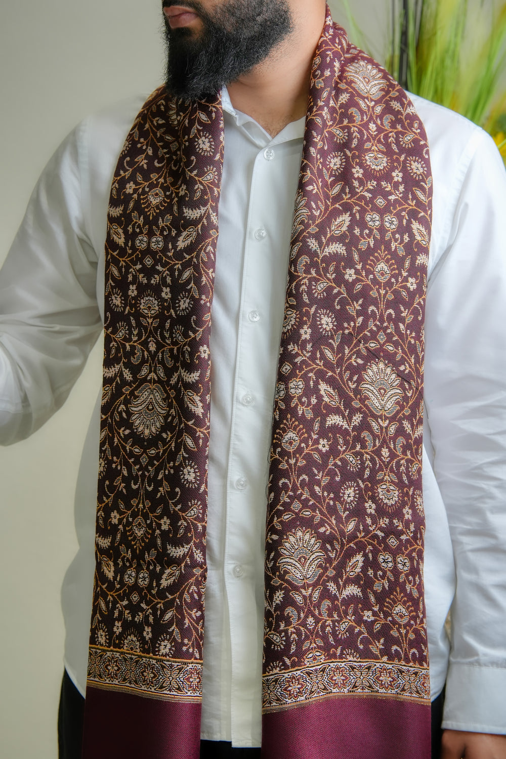 Maroon Floral Flower