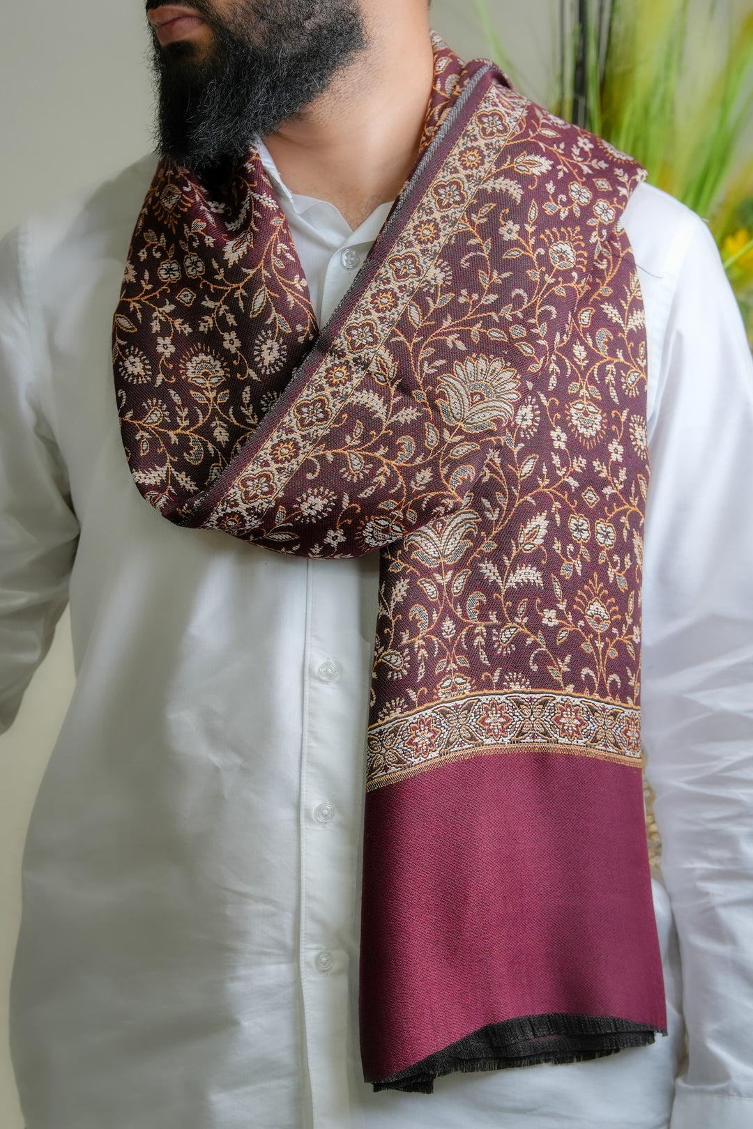 Maroon Floral Flower
