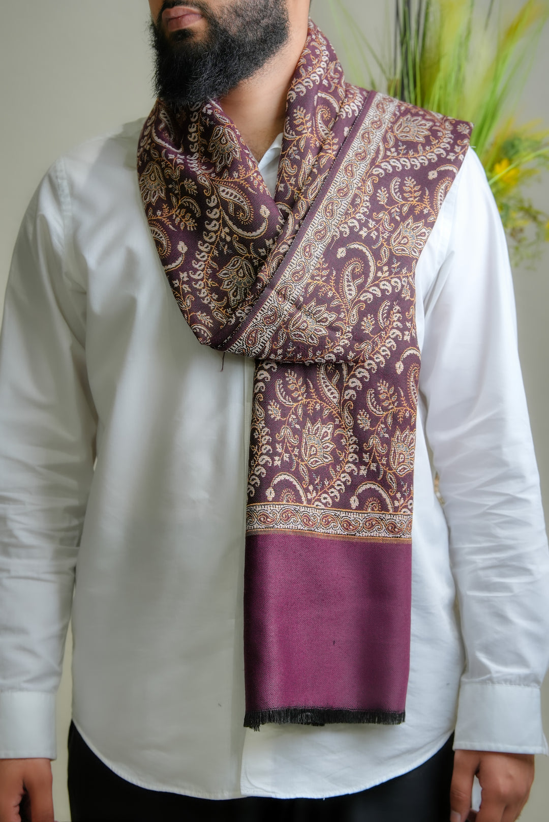 Maroon Floral Flower