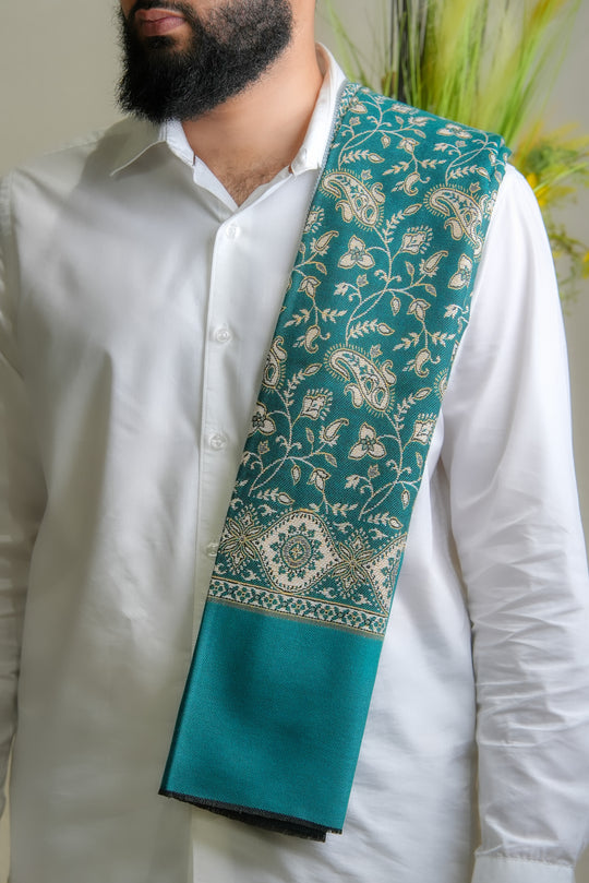 Teal Floral Flower