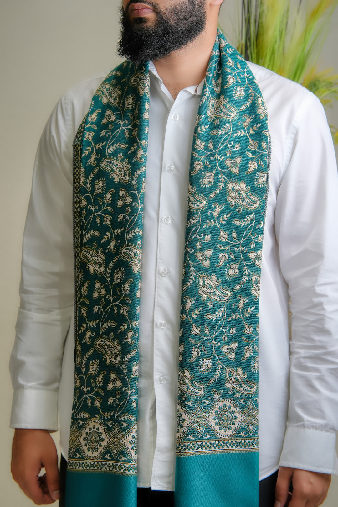 Teal Floral Flower