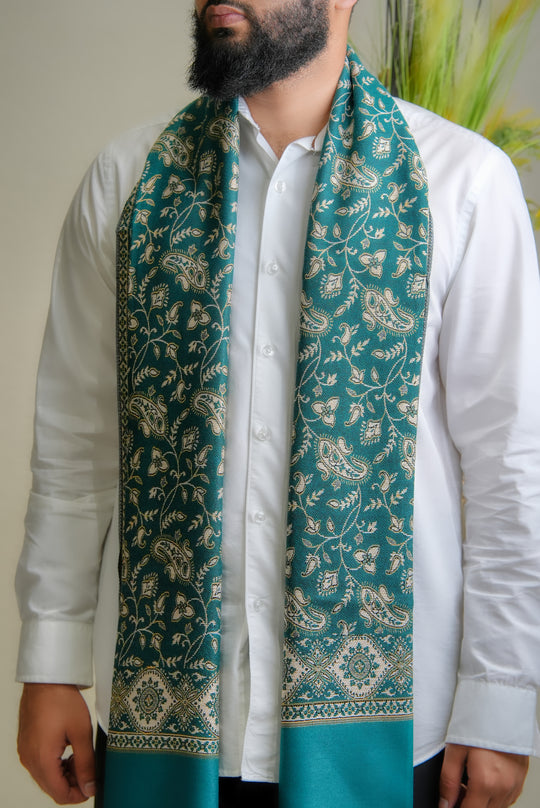 Teal Floral Flower