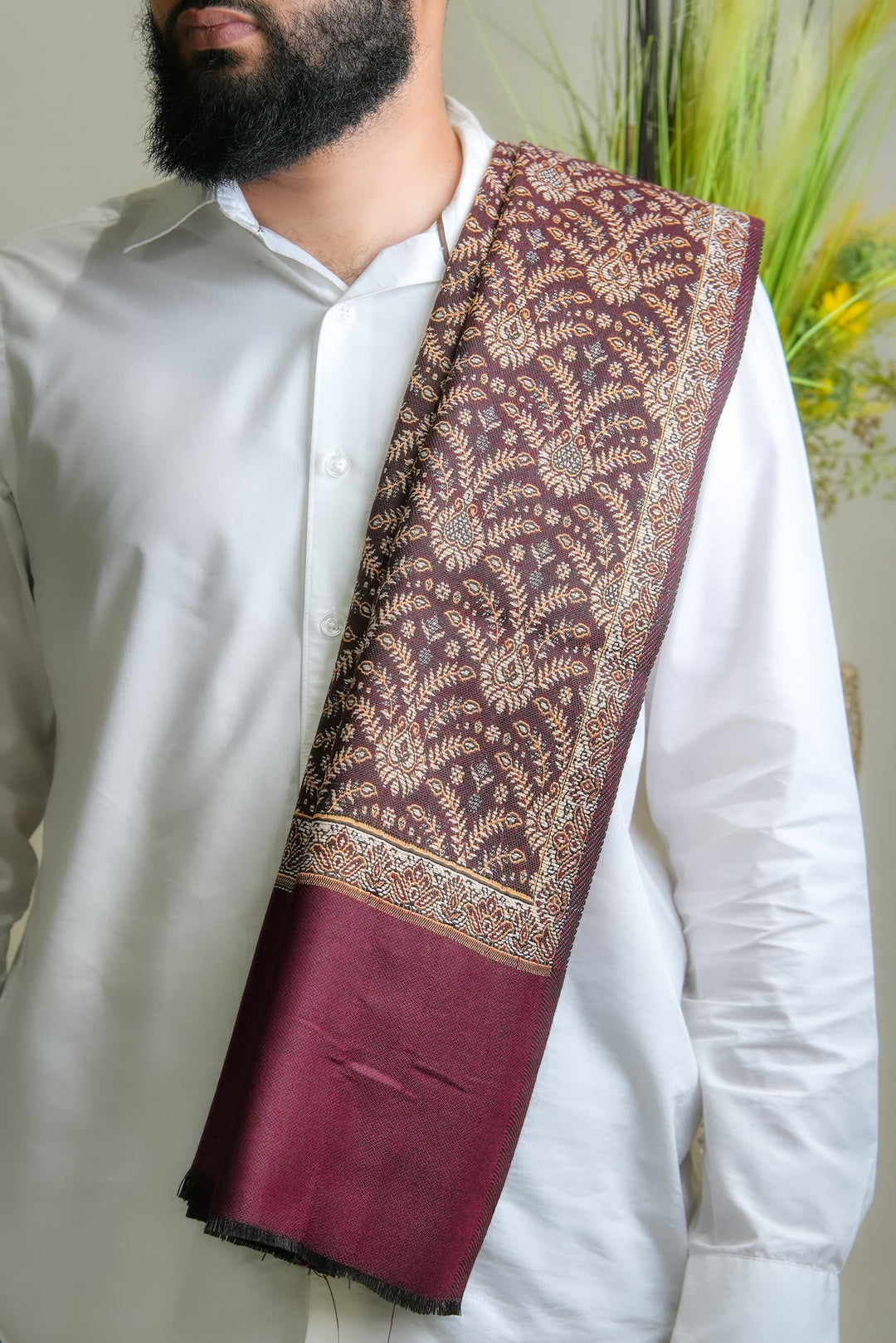 Maroon Floral Flower