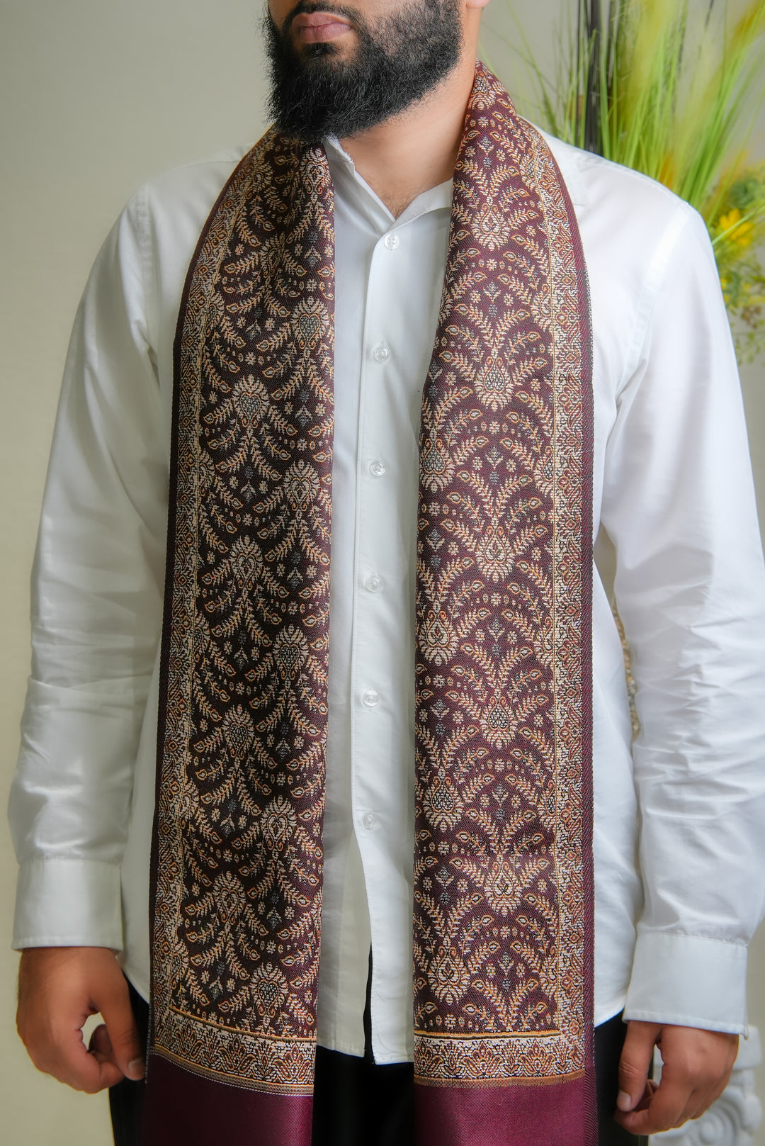 Maroon Floral Flower