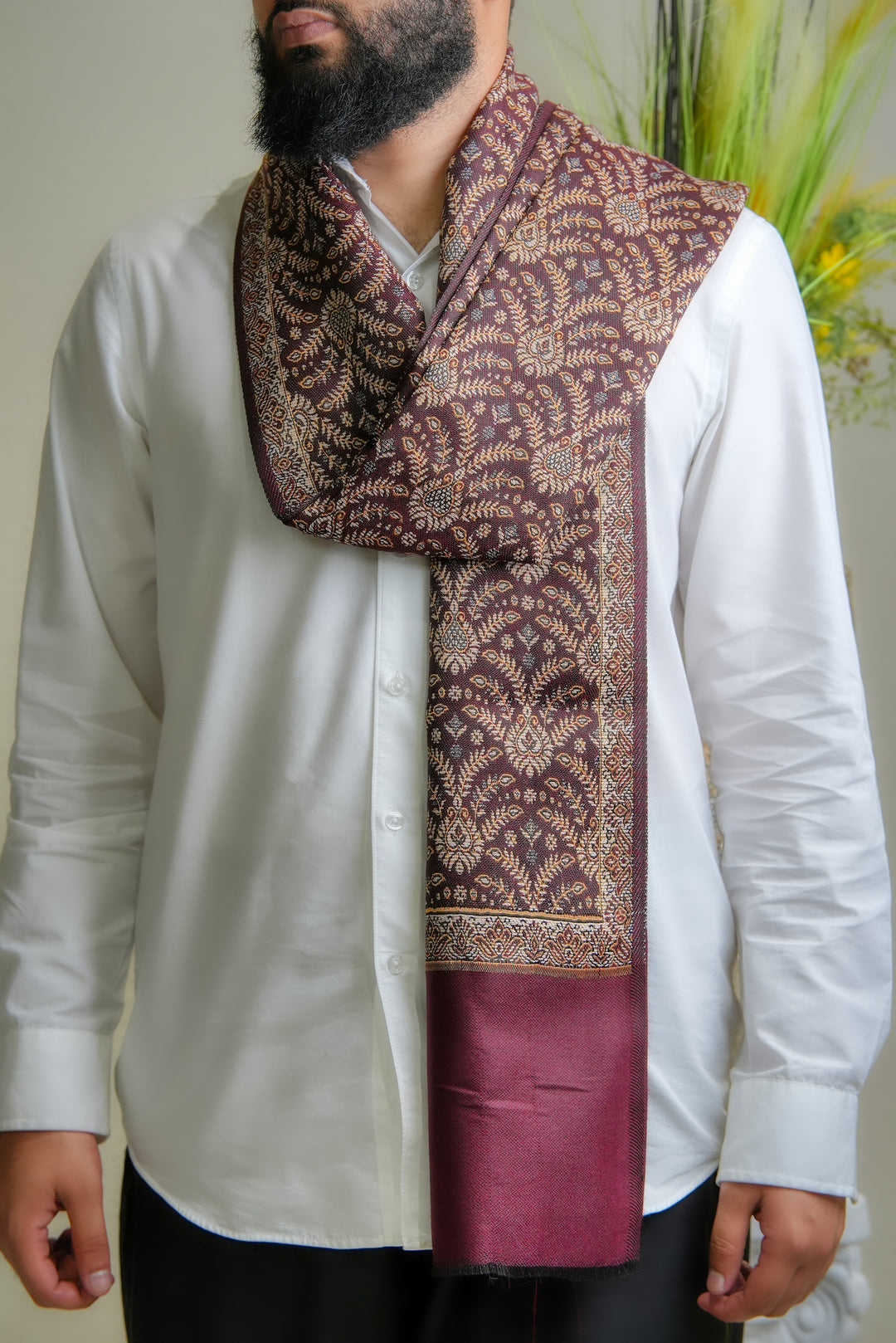 Maroon Floral Flower