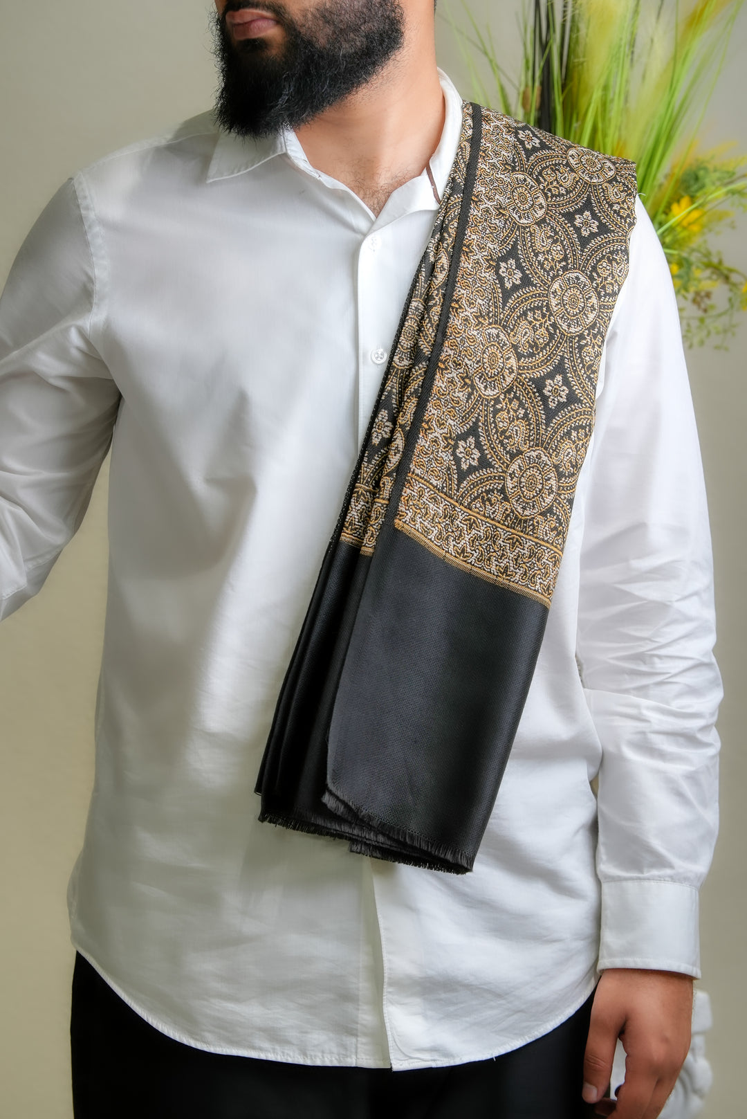 Black Floral Flower