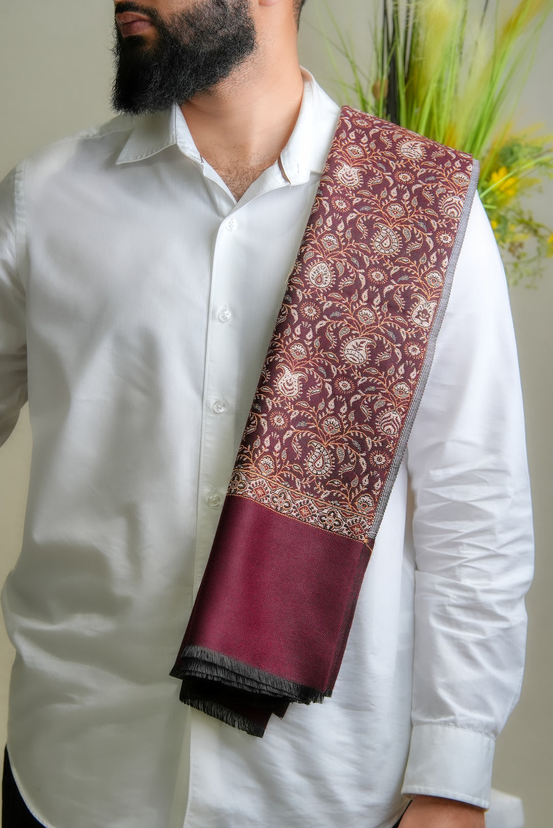 Maroon Floral Flower
