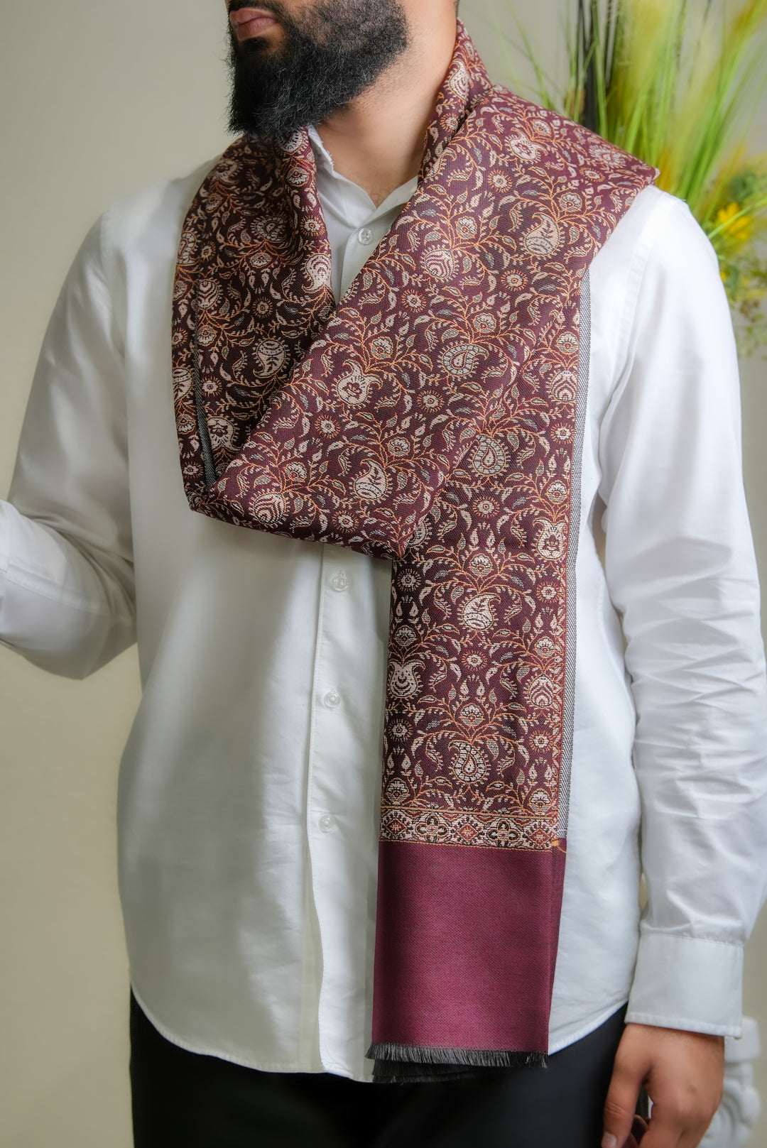 Maroon Floral Flower