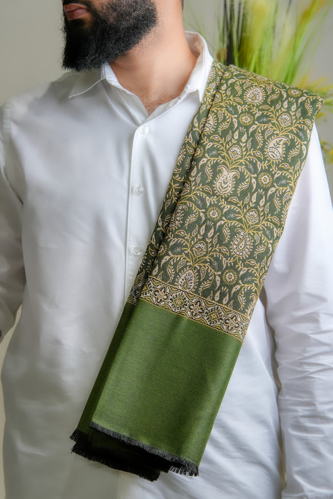 Green Floral Flower