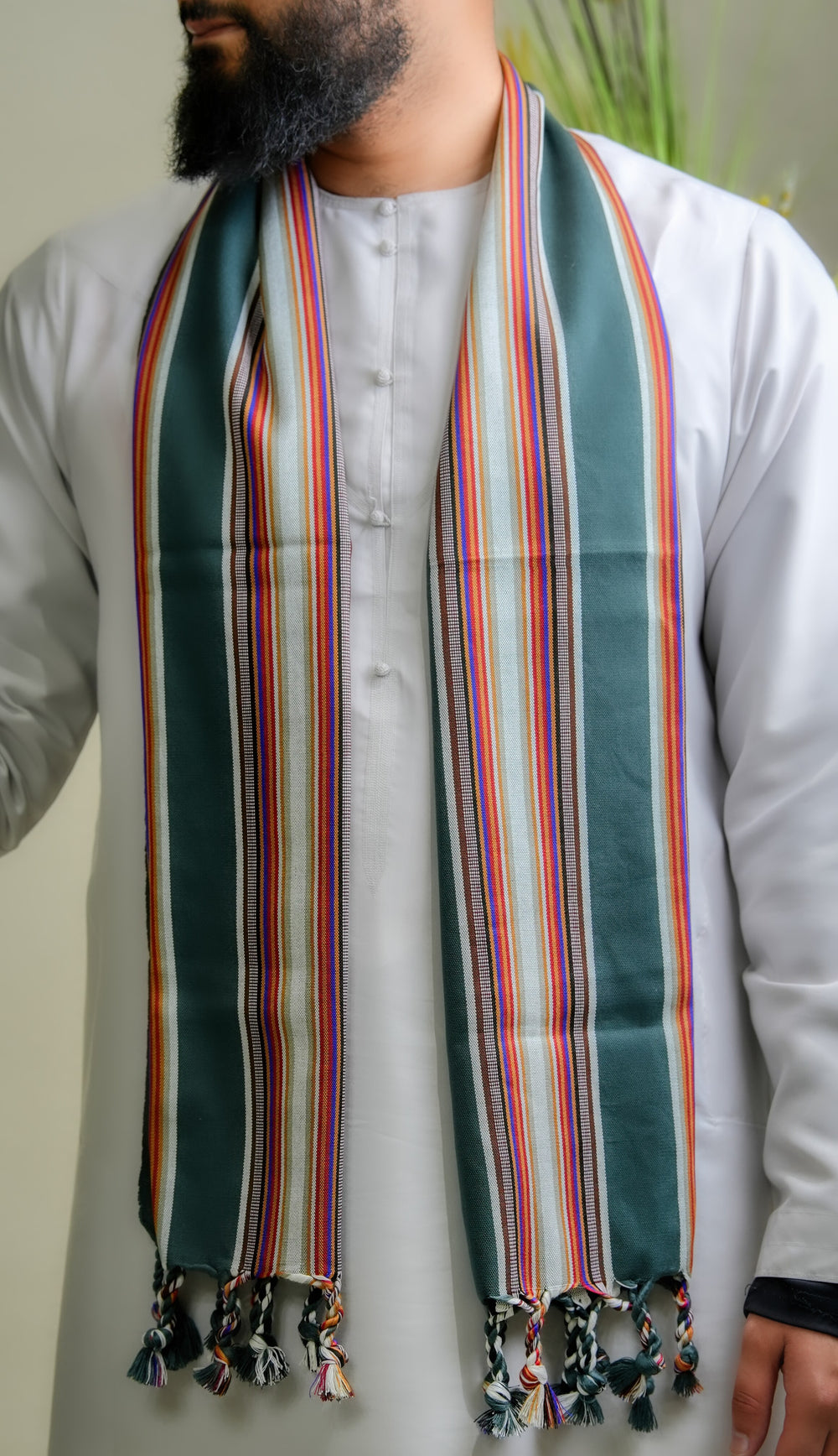 'The Sinan’ Twilight Grey Scarf