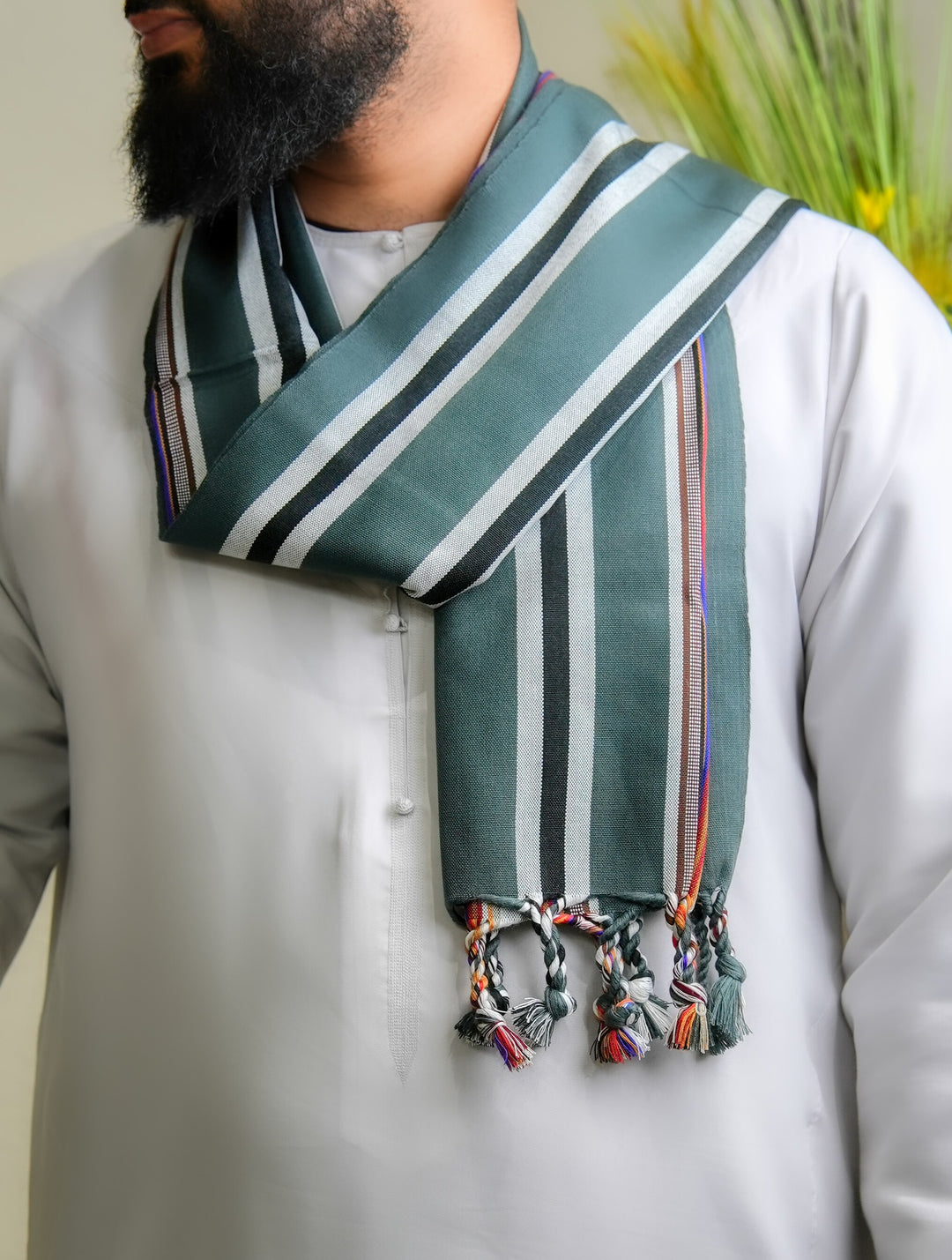 'The Sinan’ Twilight Grey Scarf